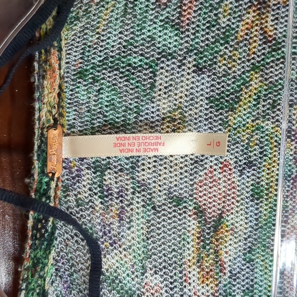 FREE PEOPLE Rudi Ruffle Top / Night Garden Combo - Picture 4 of 12